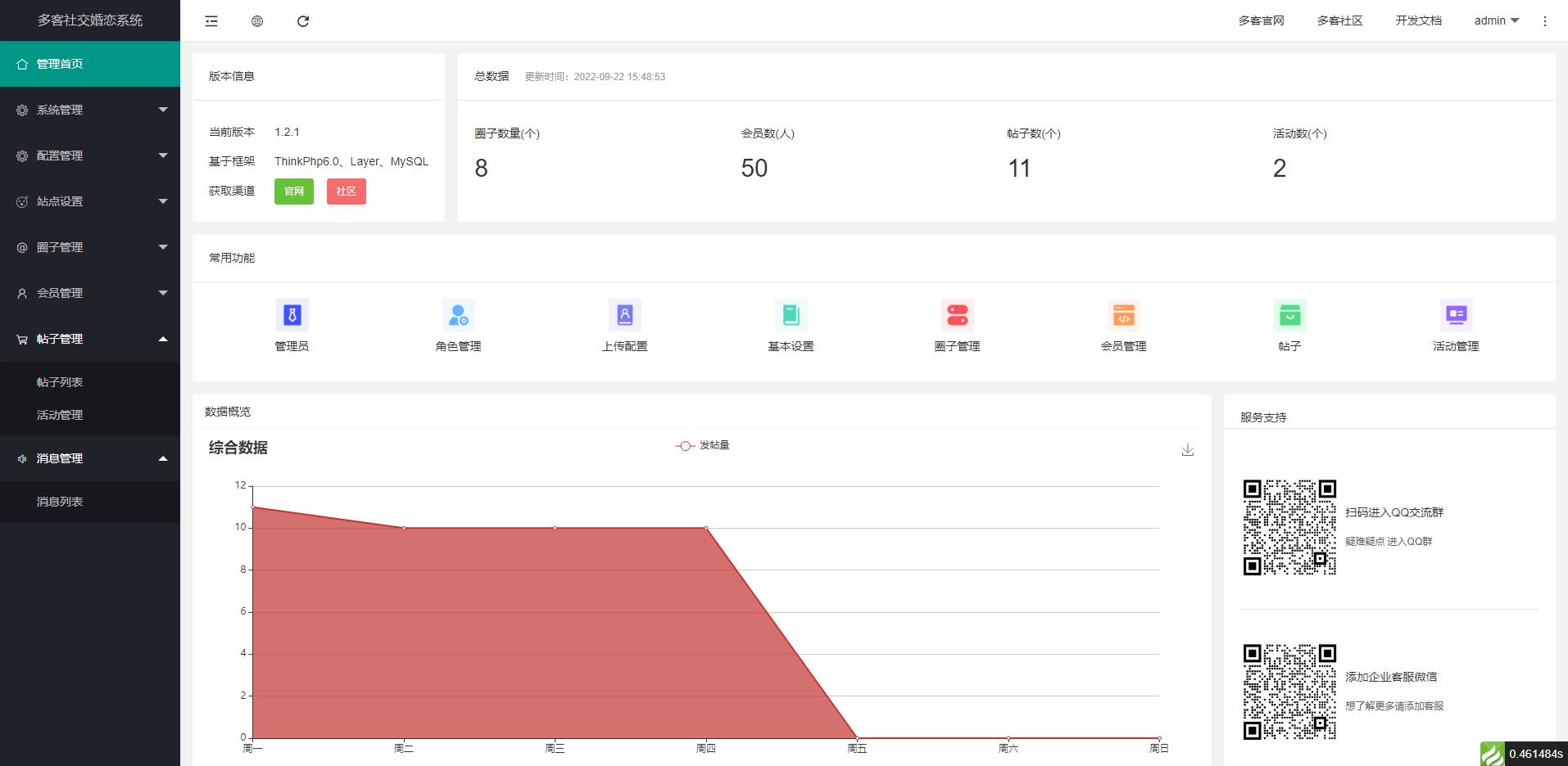 采用uni-app开发的多端圈子社区论坛系统插图3