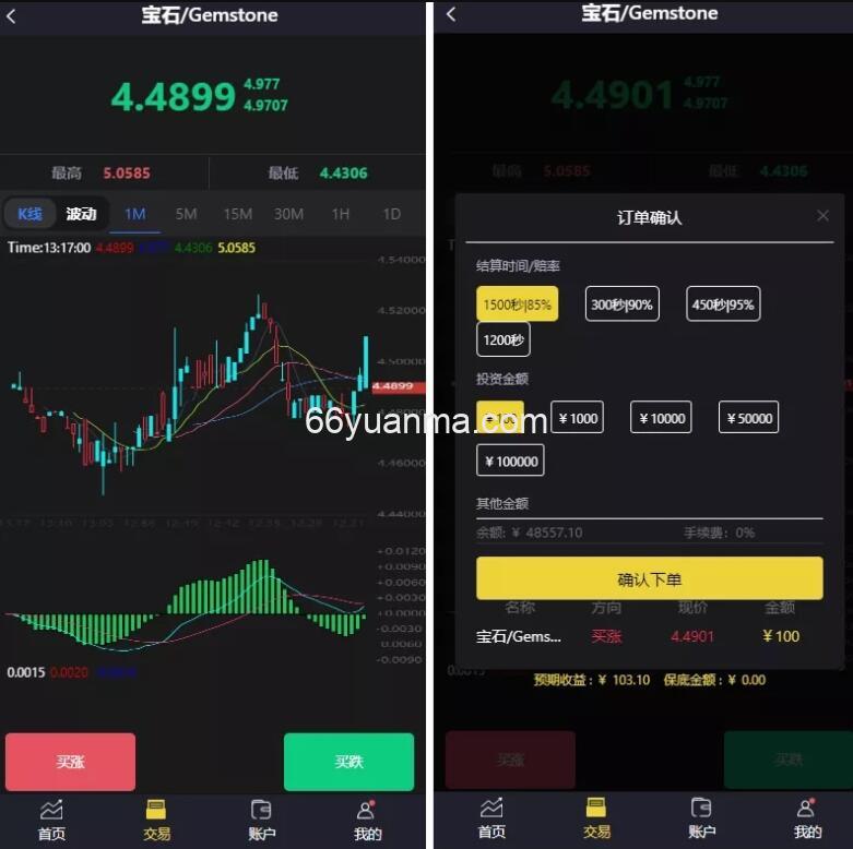 二开版微交易系统 贵金属交易平台 贵金属交易平台 贵金属交易app下载 微盘交易系统插图1