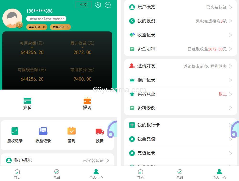 光伏新能源多语言电站投资理财源码 发电站投资项目 国家电投资本控股插图2