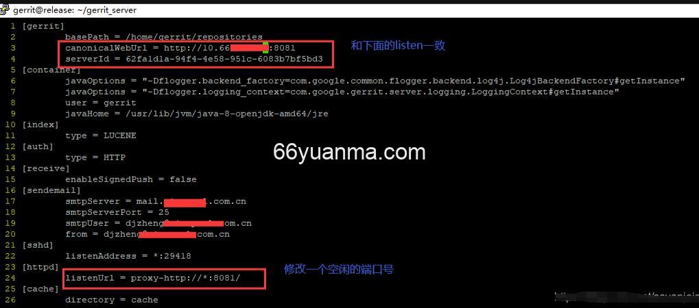 gerrit配置和代理设置插图1