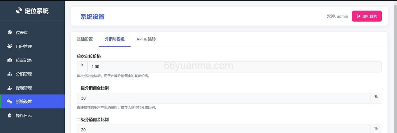 最新IP定位系统源码 二开版源码 新增分销功能插图2