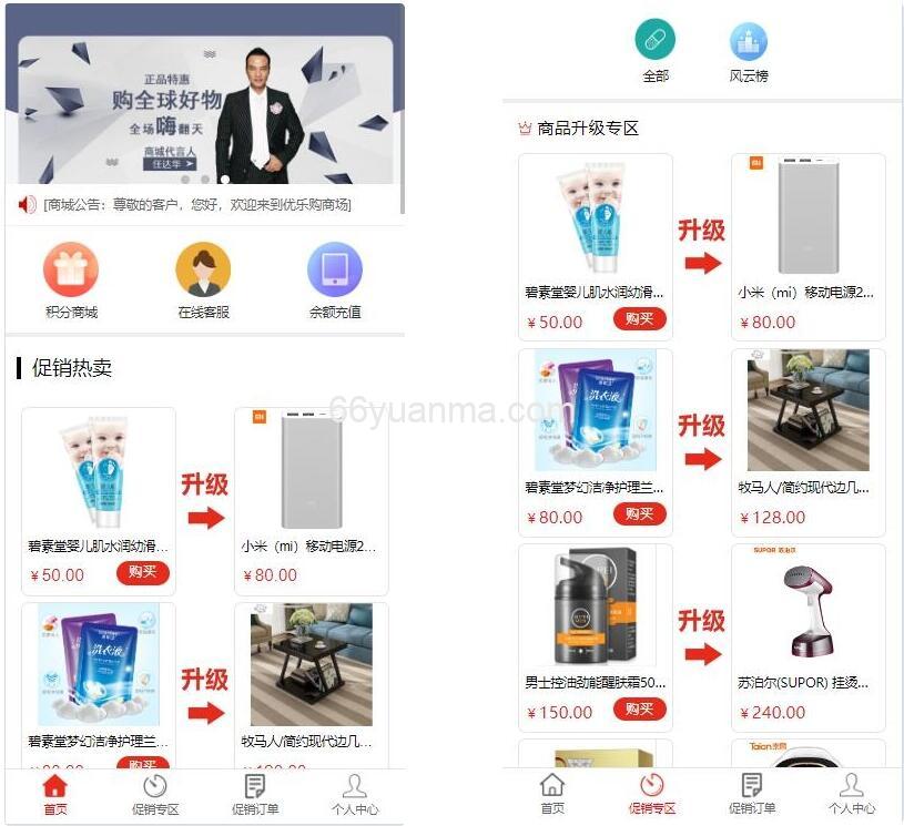 最新网购商城系统源码 网店买卖交易平台 积分兑换商城系统源码插图