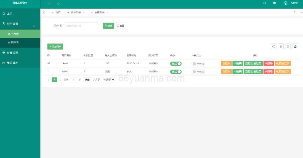 运营级在线客服系统源码 智能客服平台 客服系统/ 网页客服/ 多坐席客服 附安装教程插图2