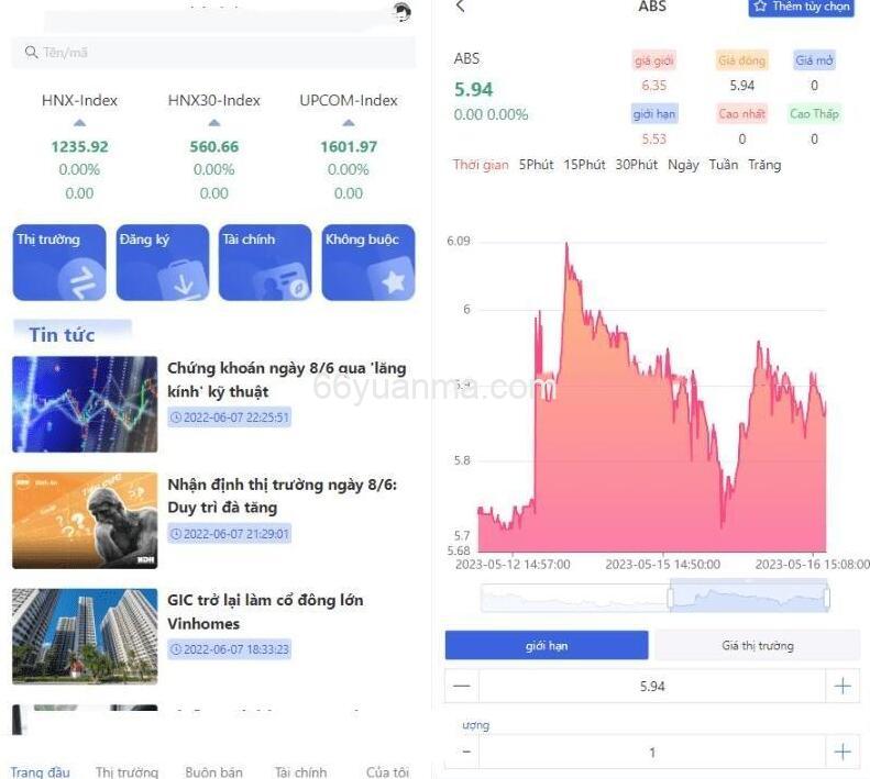 海外股票投资系统源码 越南版股票系统源码 股票投资购买系统源码插图 海外股票投资系统源码 越南版股票系统源码 股票投资购买系统源码插图